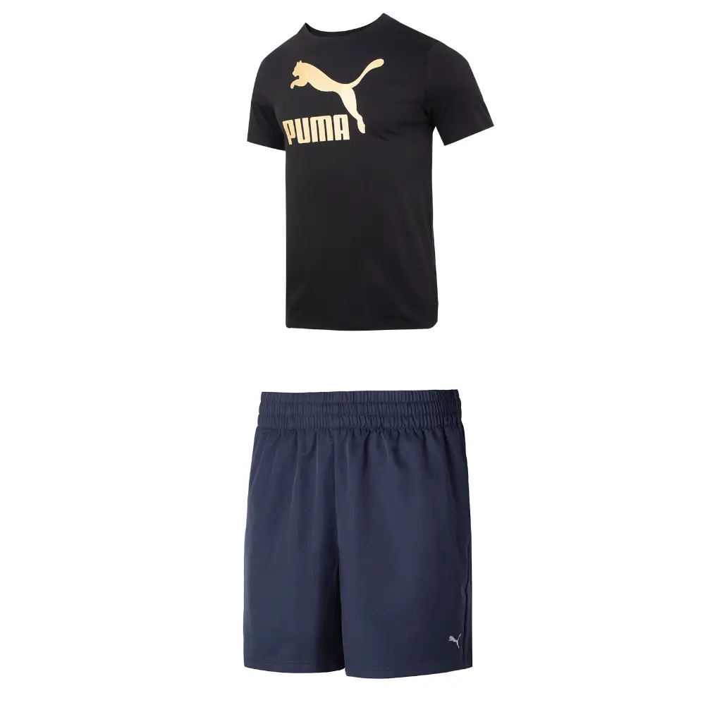 

Повседневная спортивная одежда для мужчин, черный и синий Puma, синий