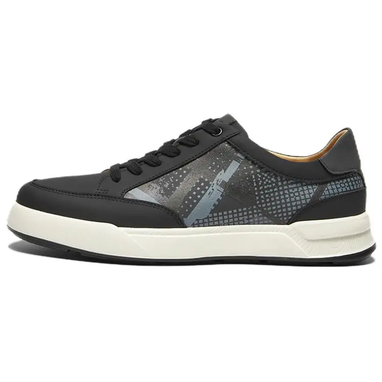 

Нескользящие низкие кроссовки для скейтбординга для мужчин SKAP, Black/Gray