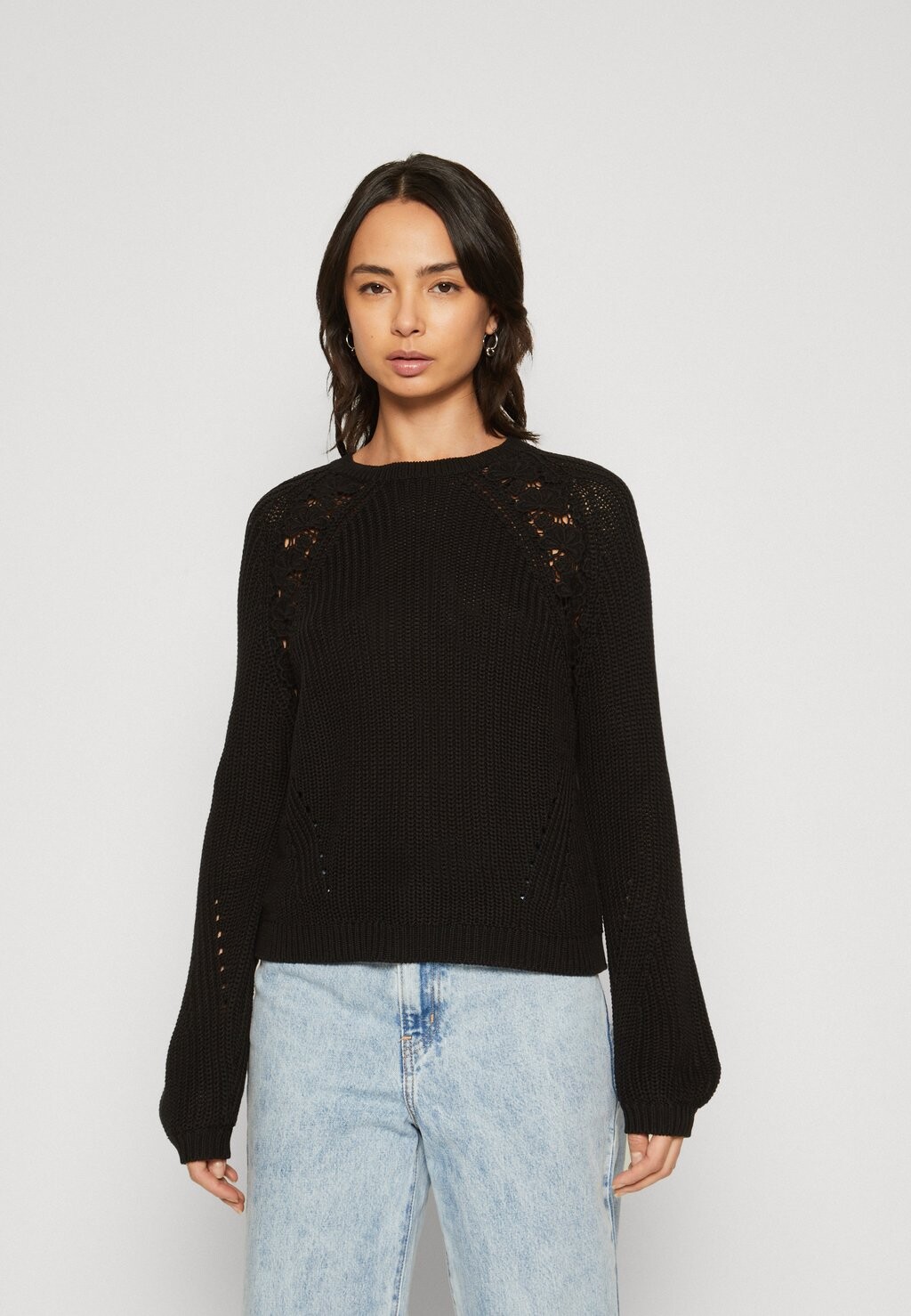 

Свитер вязаный ONLMAGA ONLY Petite, цвет black
