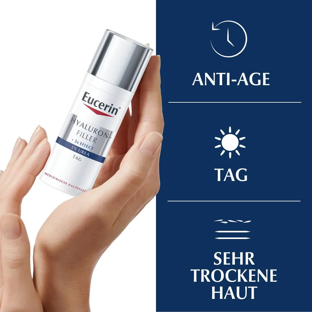 Крем для лица Eucerin — Дневной «Hyaluronic Filler» с % мочевины от, 50 мл — фото 3