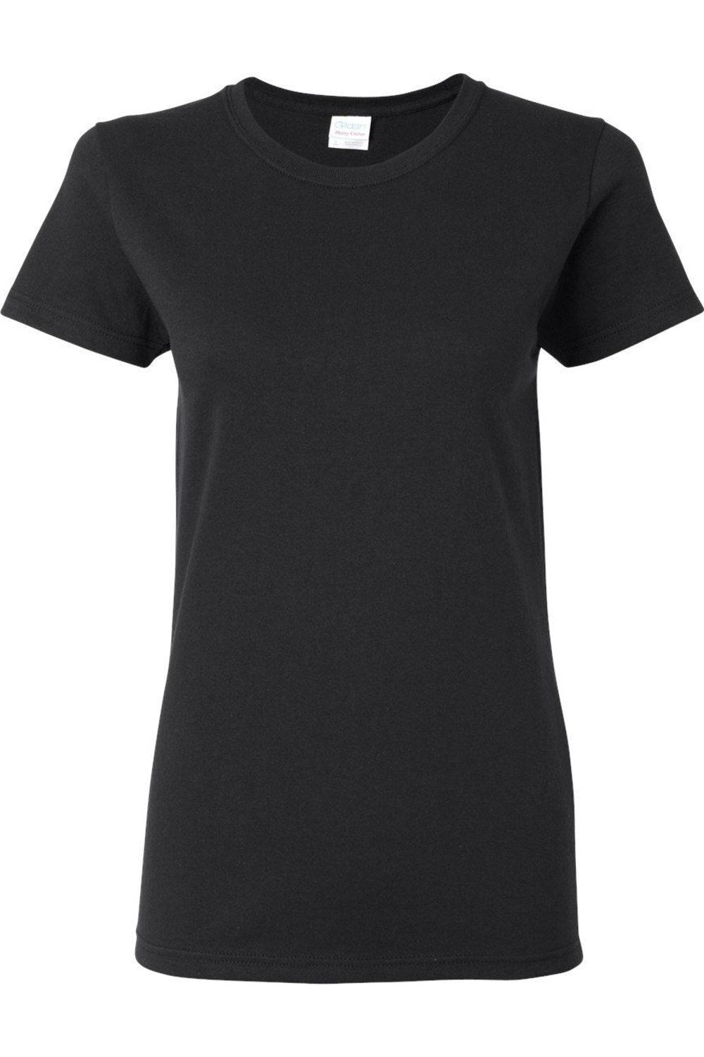 

Женская футболка Gildan Heavy Cotton, черный