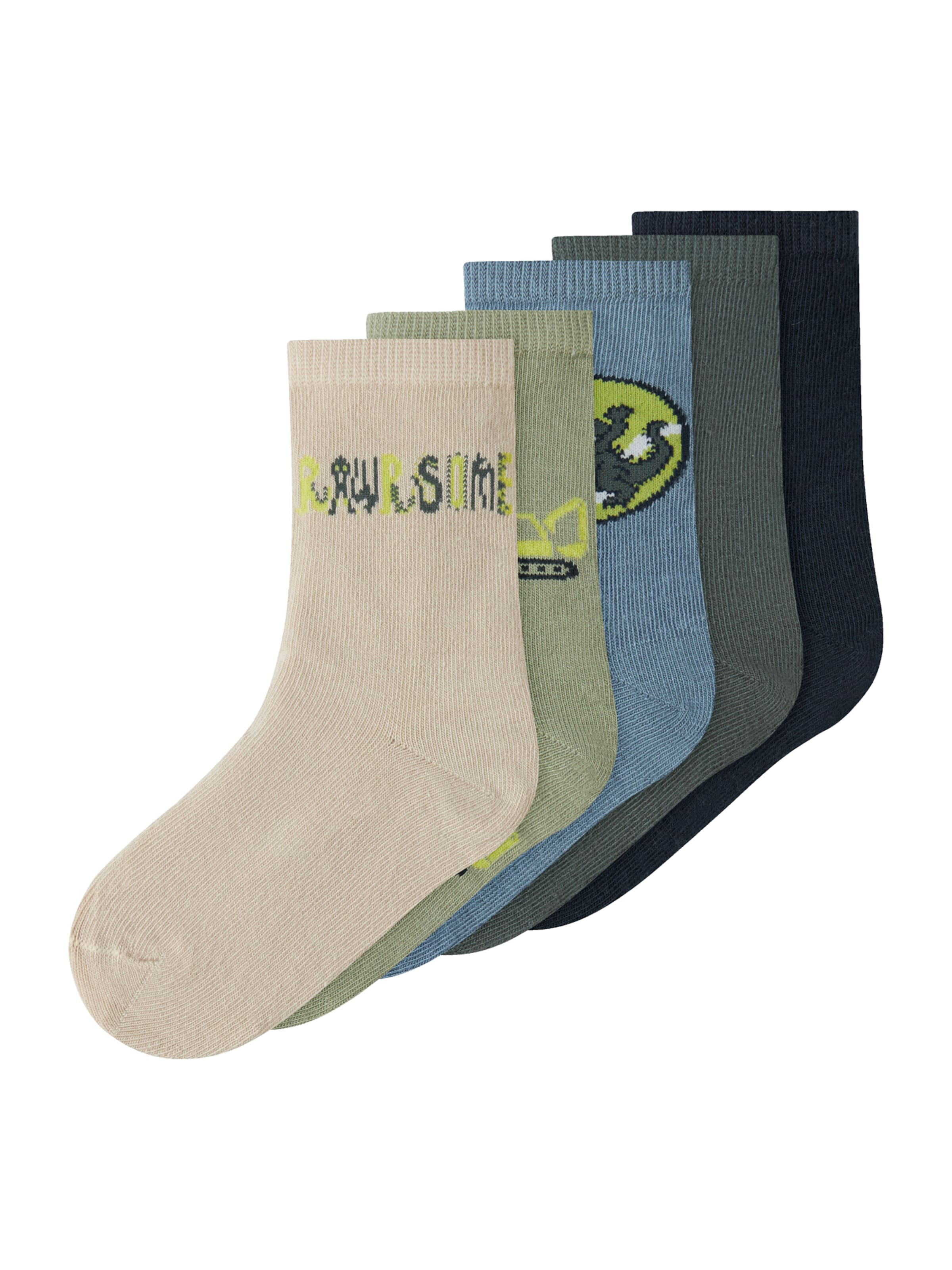 

NAME IT Носки 'NMMVAGN' в цветах Sapphire, Dark Blue, Stone, Light Green