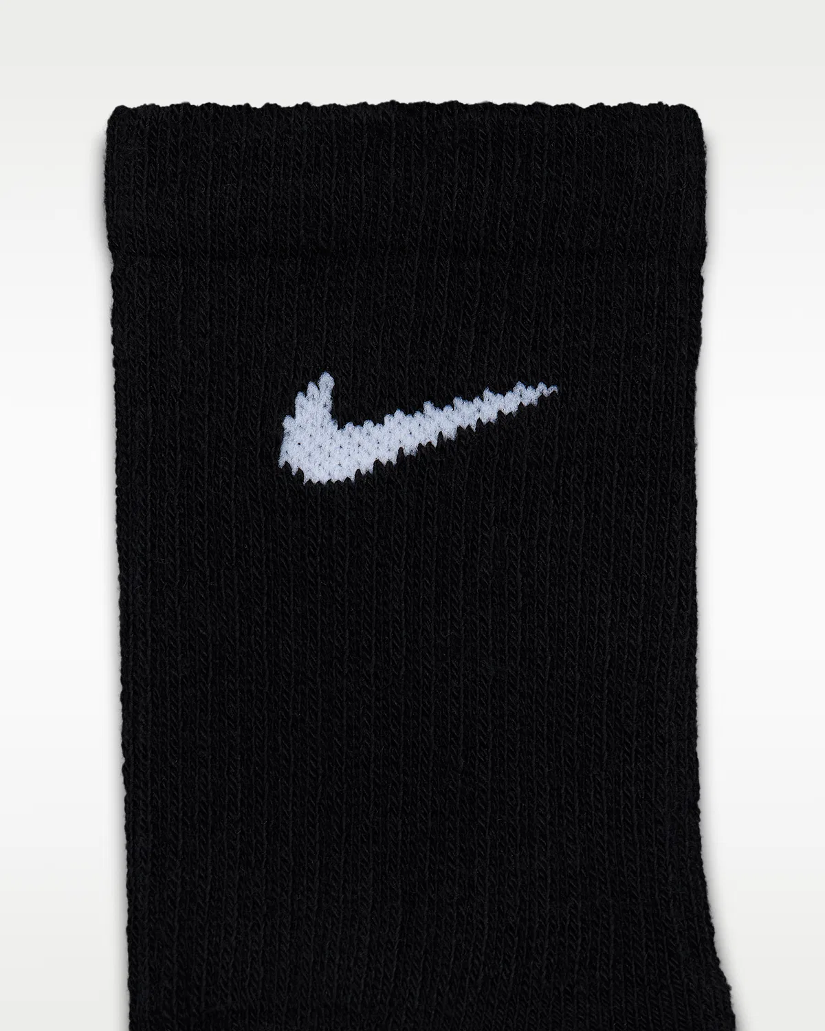 Детские носки Nike Dri-FIT Elevated Everyday Crew (6 пар), Black/White — фото 4