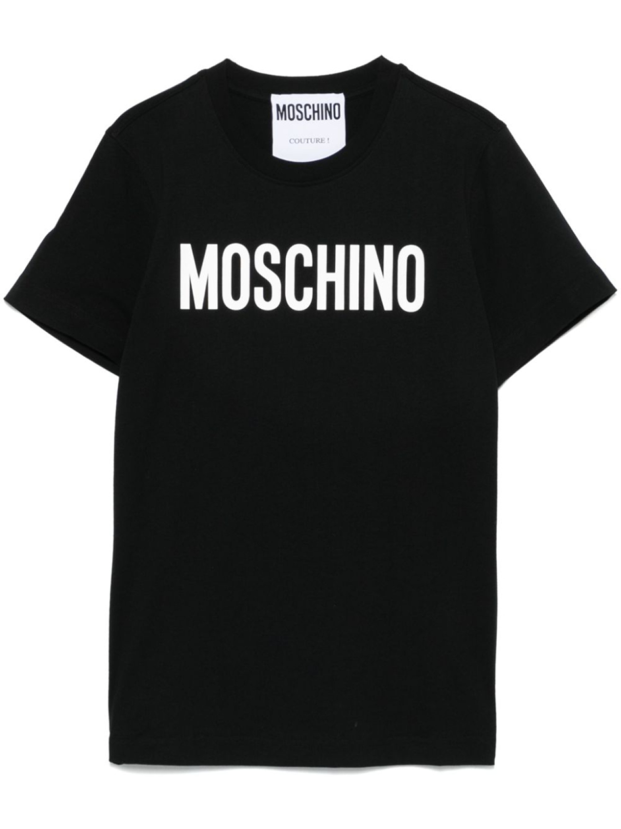 

Moschino футболка с логотипом, черный