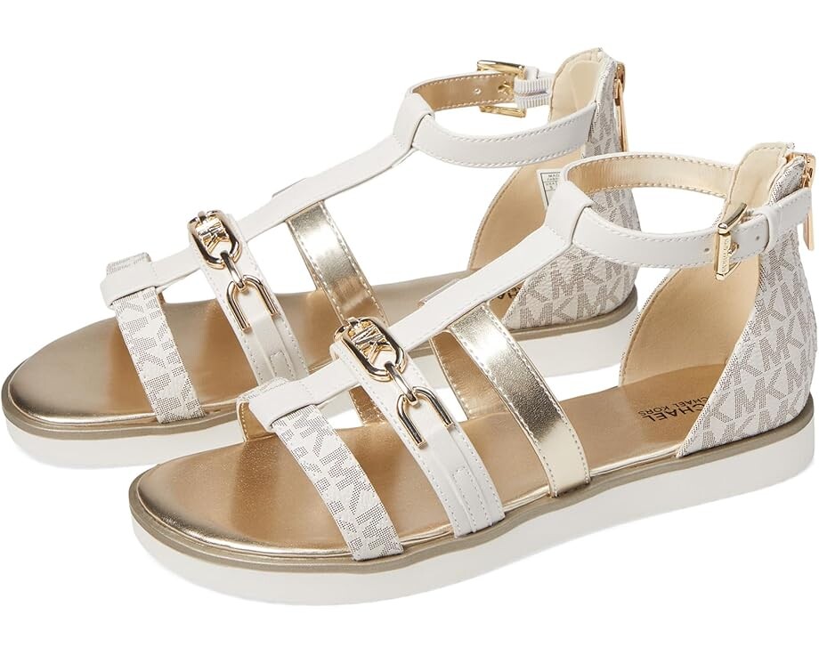 

Сандалии MICHAEL Michael Kors Kids Brandy Johanne, цвет Vanilla/Pale Gold