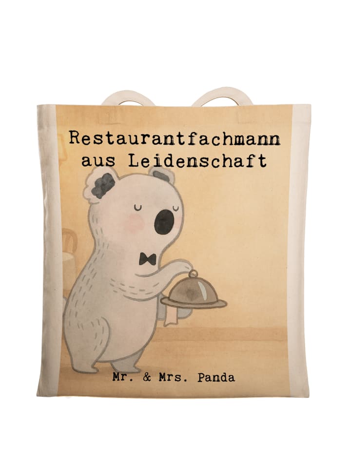 

Mr. & Mrs. Panda Сумка-шоппер для профессионалов ресторанного бизнеса, увлеченных дизайном... белого цвета