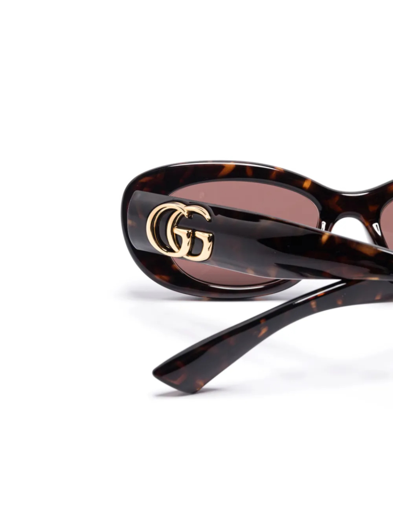 Gucci Eyewear солнцезащитные очки с логотипом GG1829SK, коричневый — фото 3