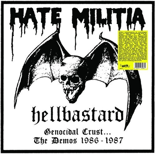 

Виниловая пластинка Hellbastard: Genocidal Crust: The Demos 1986-1987