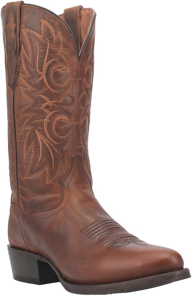 Мужские вестерн-бутсы Dan Post Rust Cottonwood R Toe DP3388, Rust Copper — фото 2