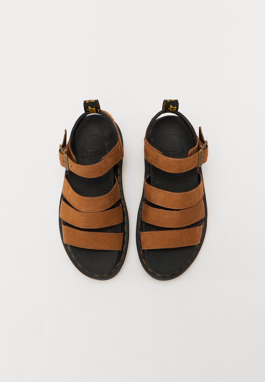 Босоножки на платформе BLAIRE Dr. Martens, коричневый — фото 4