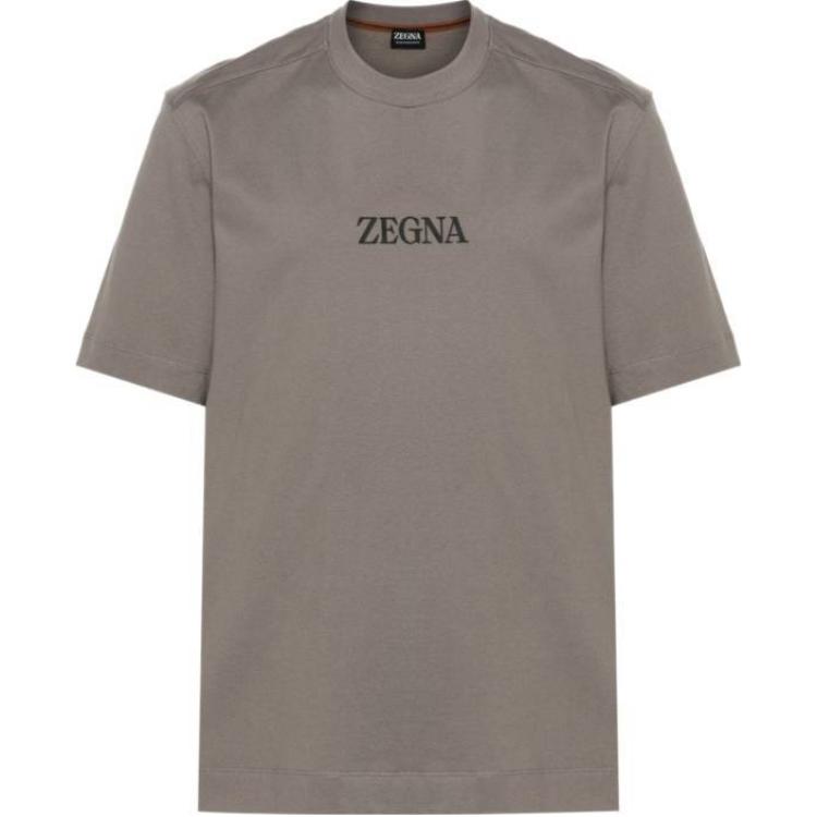 

Футболка мужская серая Ermenegildo Zegna