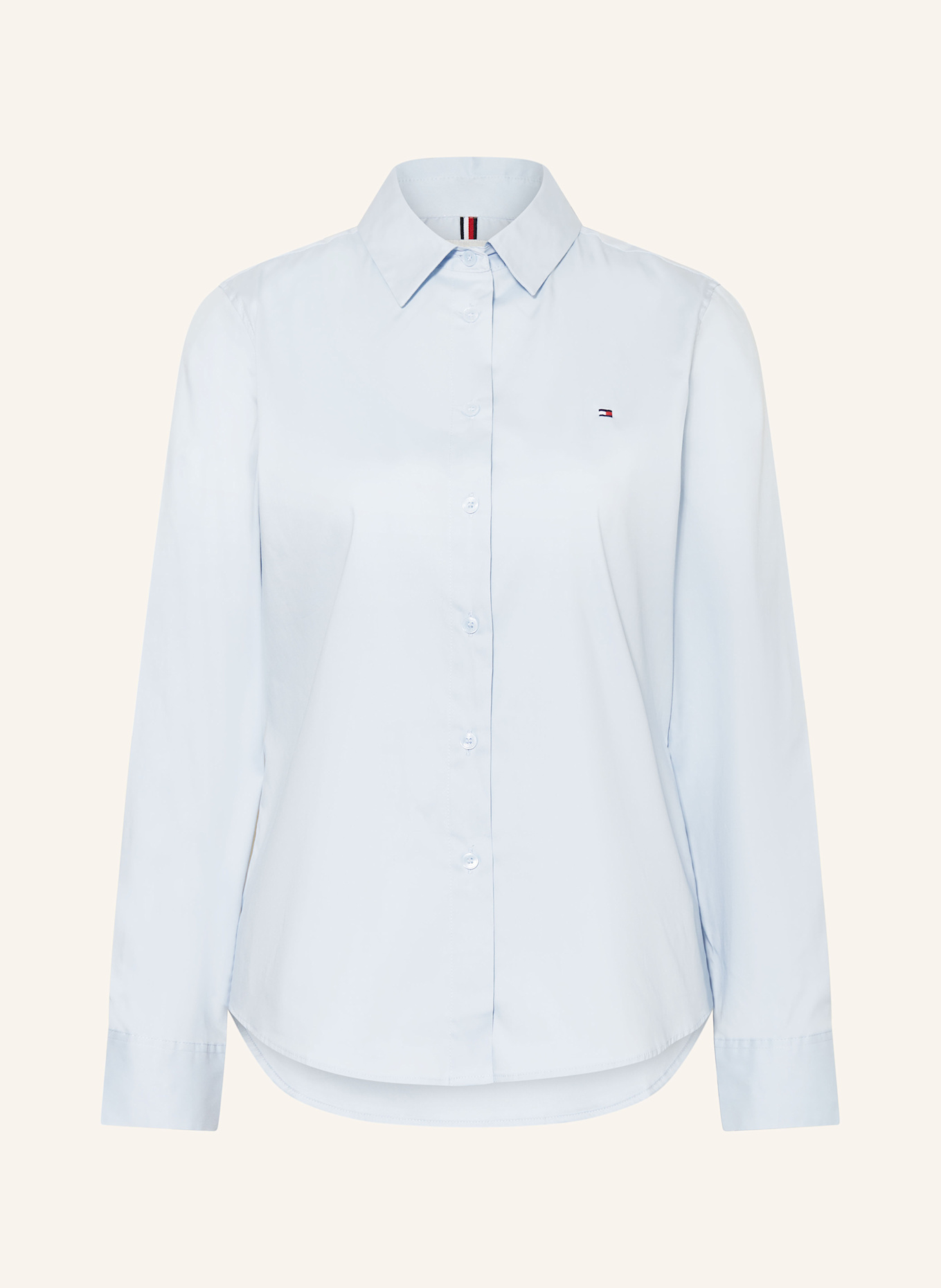 

Рубашка блузка Tommy Hilfiger, голубой