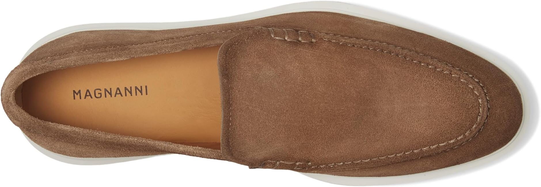 Лоферы Magnanni Men's Orion, Taupe Suede — фото 2
