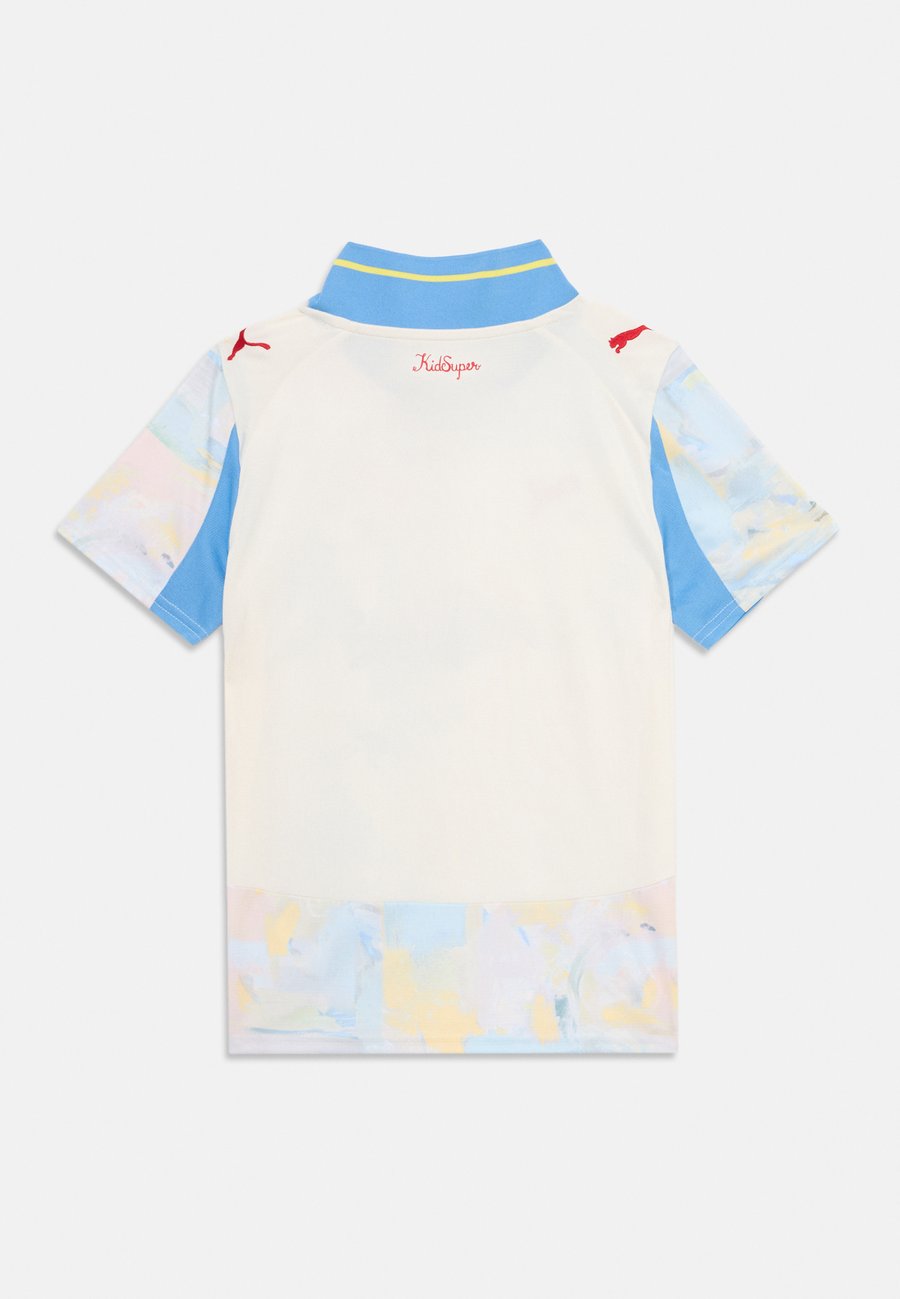 Футболка Puma KIDSUPER REPLICA UNISEX, Frosted Ivory/Red/Anthracite — фото 2