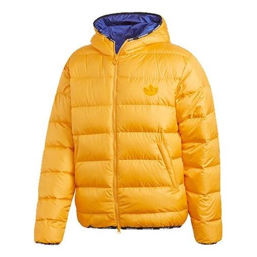 

Пуховик adidas originals Sports Double Sided Down Jacket Yellow, желтый