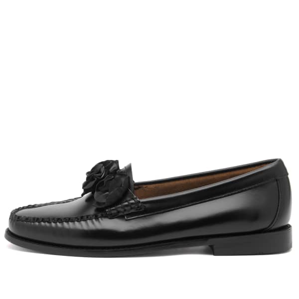 Мокасины Penny Flora Bass Weejuns, Black Leather