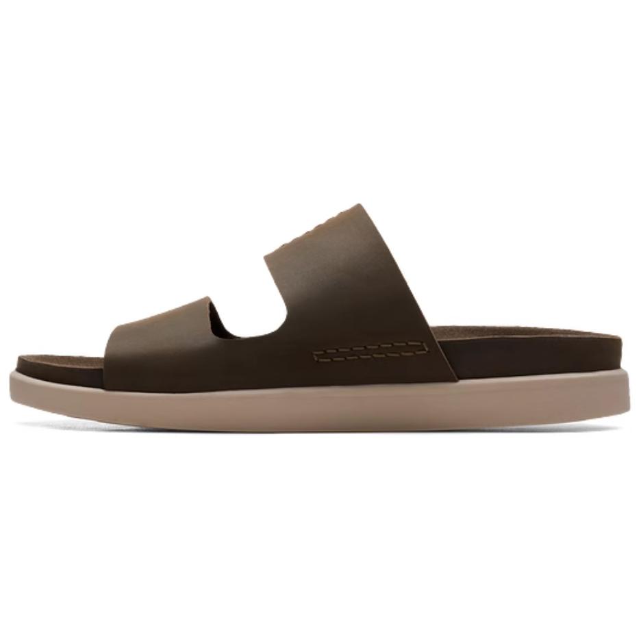 

Clarks Тапочки-слайды мужские темно-зеленые