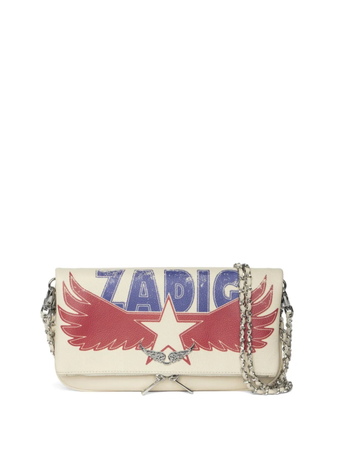 

Кожаная сумка через плечо Zadig&Voltaire America, белый