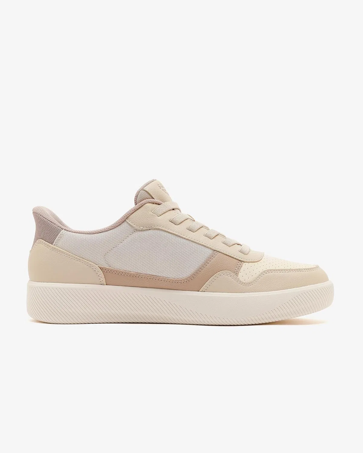 Мужские удобные кроссовки Skechers Arch Fit Court Break, 2-Natural — фото 2