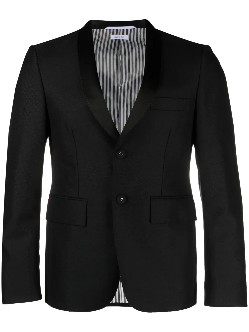 

Однобортный пиджак THOM BROWNE, черный