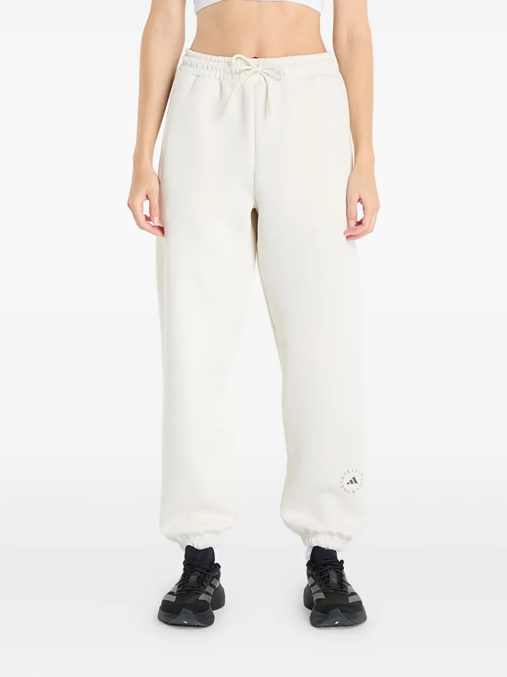 

Треники на завязках X Stella McCartney Adidas, бежевый