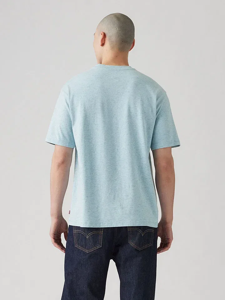 Футболка с круглым вырезом, Levi's, голубой — фото 2