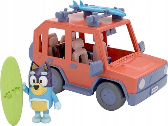 

Семейный набор Bluey Серфинг Синий Автомобиль Динго Moose