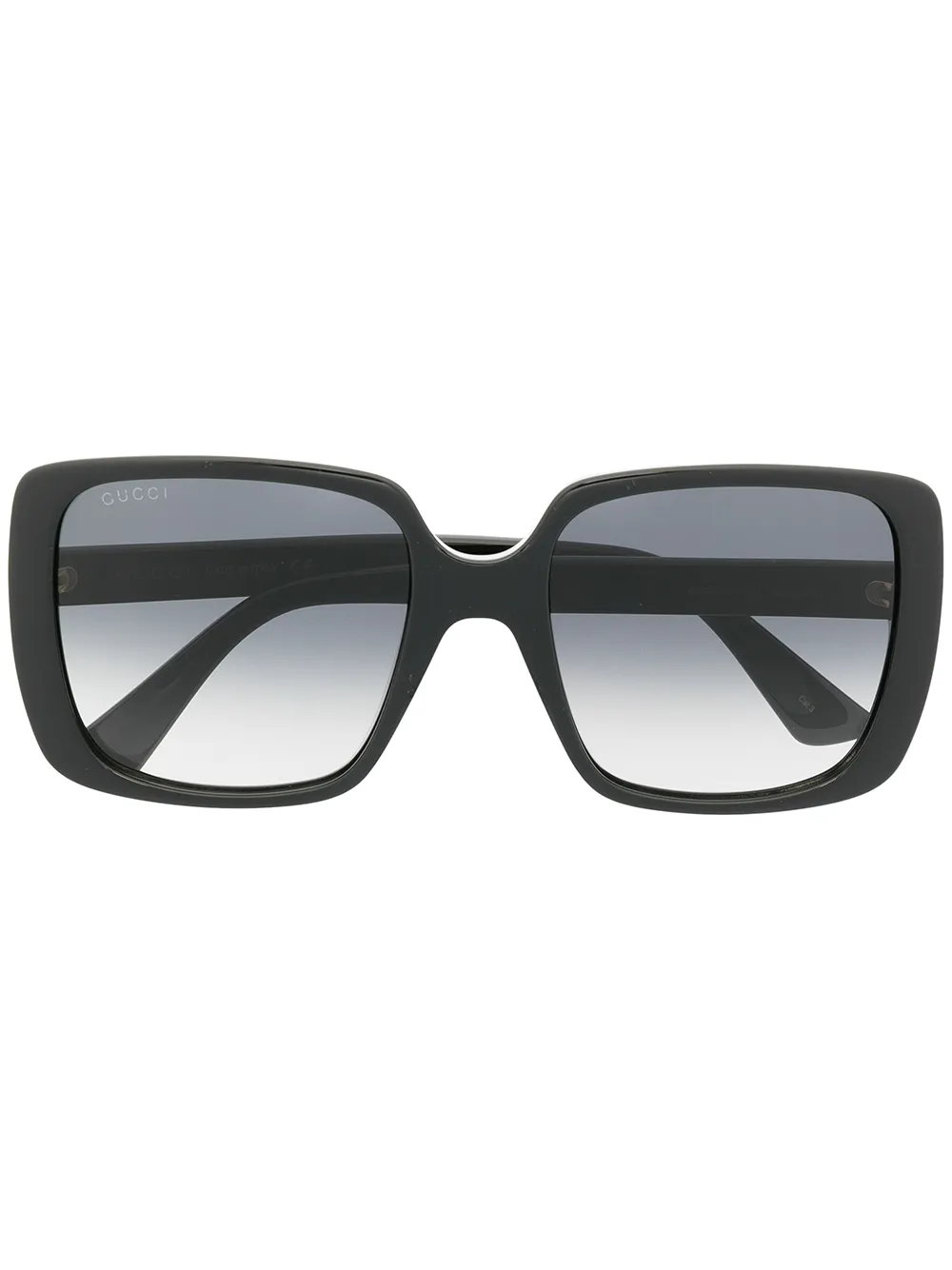 

Солнцезащитные очки в квадратной оправе Gucci Eyewear, черный
