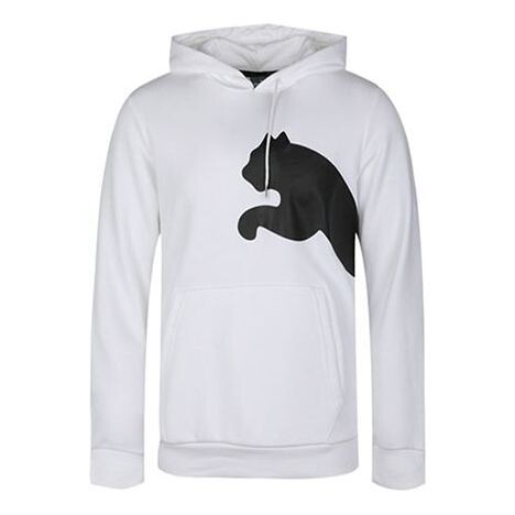 

Толстовка knit casual hooded long sleeves pullover white Puma, белый