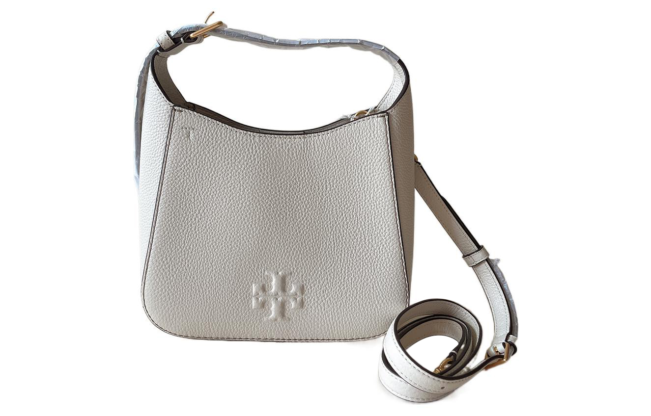 

Сумка Thea кожаная ведро, женская белая TORY BURCH