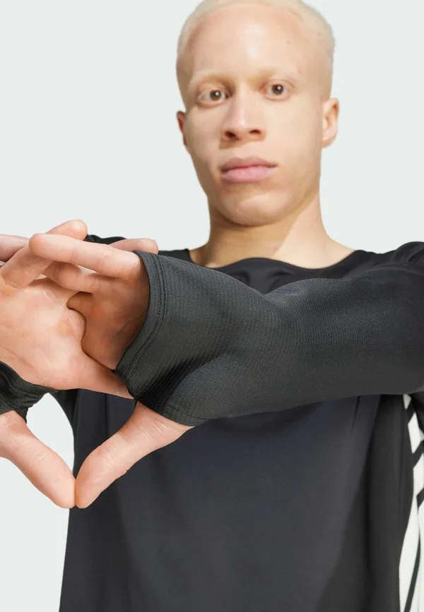 Футболка adizero с длинными рукавами Adidas Performance, Black — фото 3