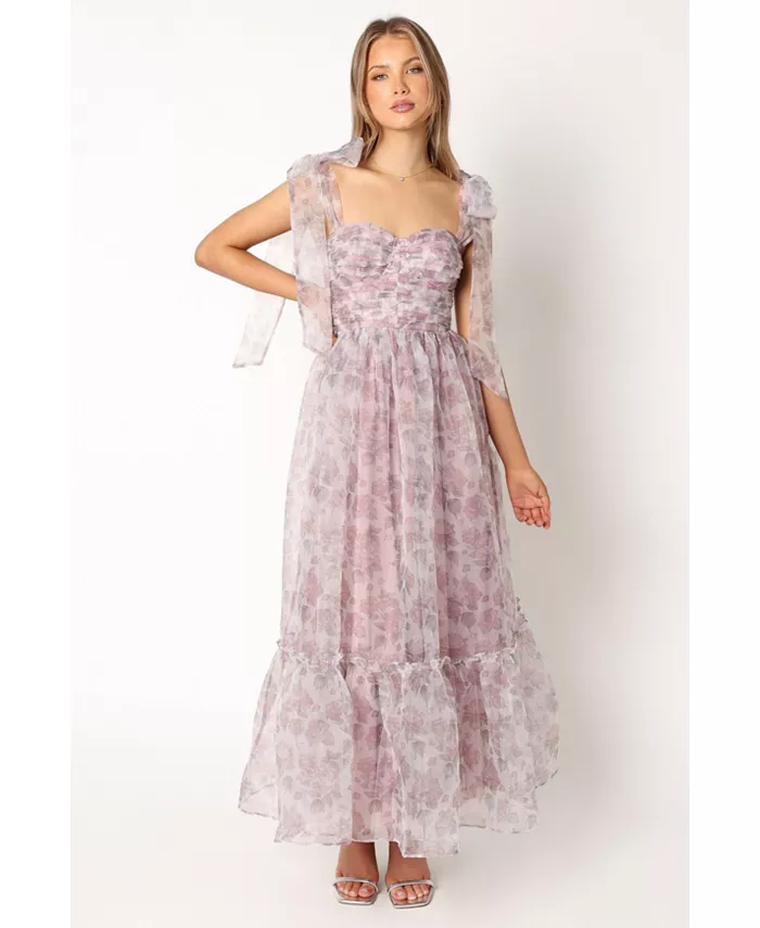 

Женское платье миди Floret Petal and Pup, фиолетовый