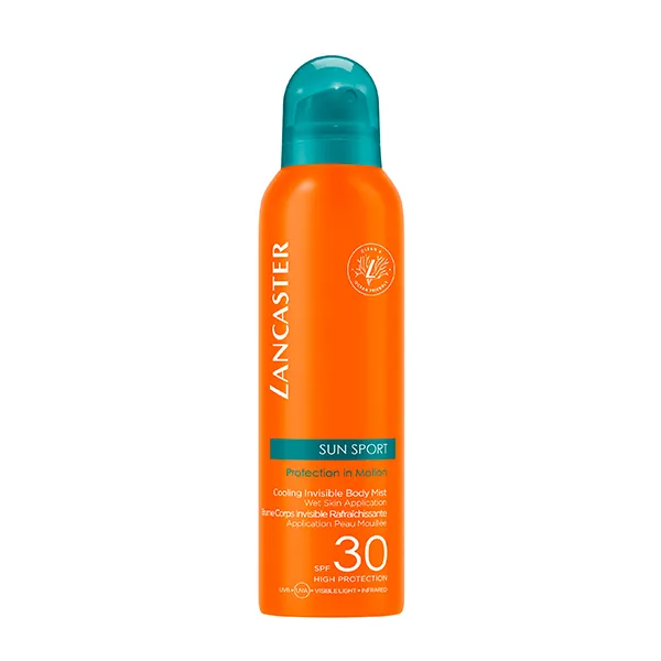 

Невидимый солнечный туман, устойчивый к воде и поту Sun Sport Cooling Invisible Mist Spf 30 Lancaster, 200 ml