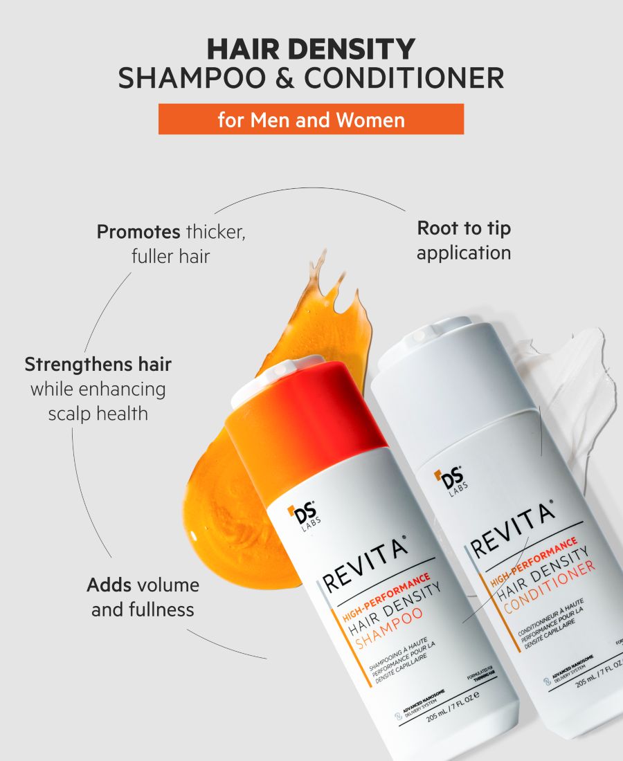Набор для густоты волос DS Laboratories Revita: шампунь и кондиционер — фото 3