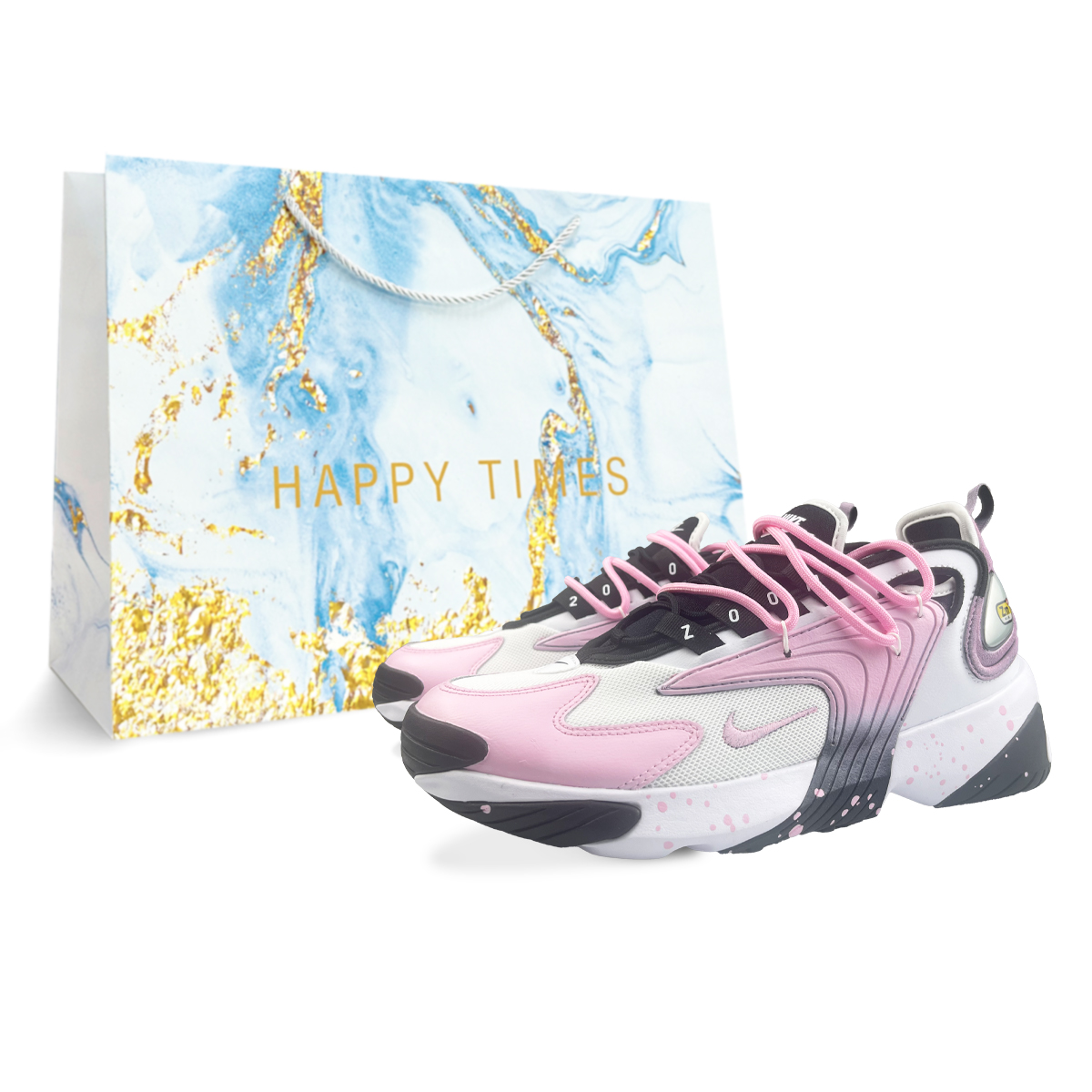 

Кроссовки Zoom 2K унисекс с низким верхом Core Black / Cloud White / Team Shock Pink 2 Nike