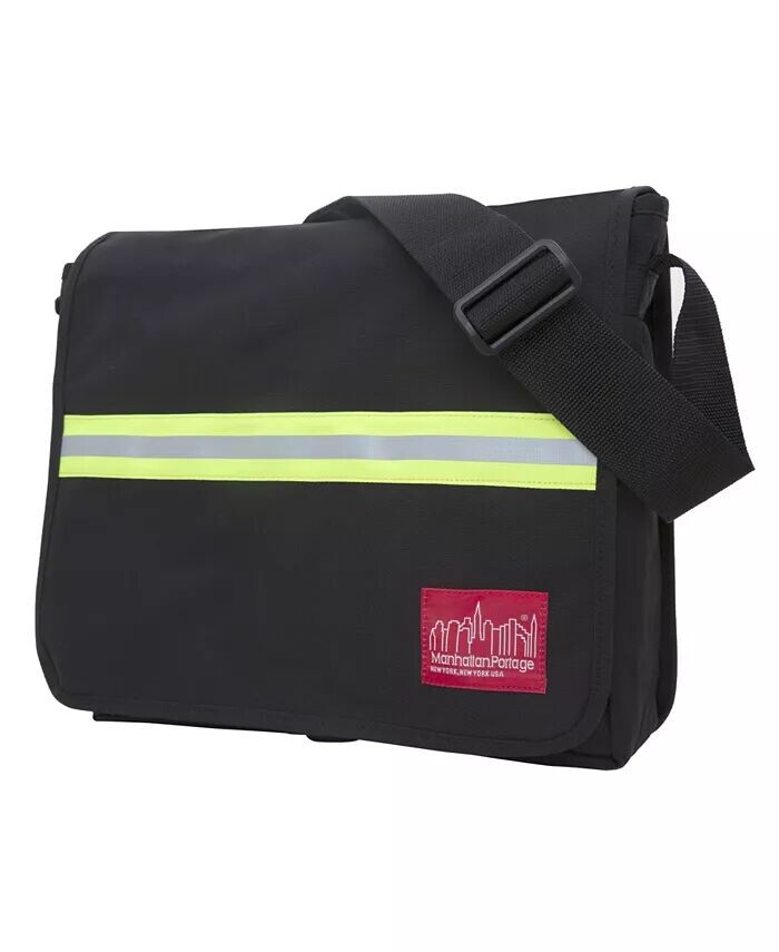 

Средняя светоотражающая сумка для диджея Manhattan Portage, черный