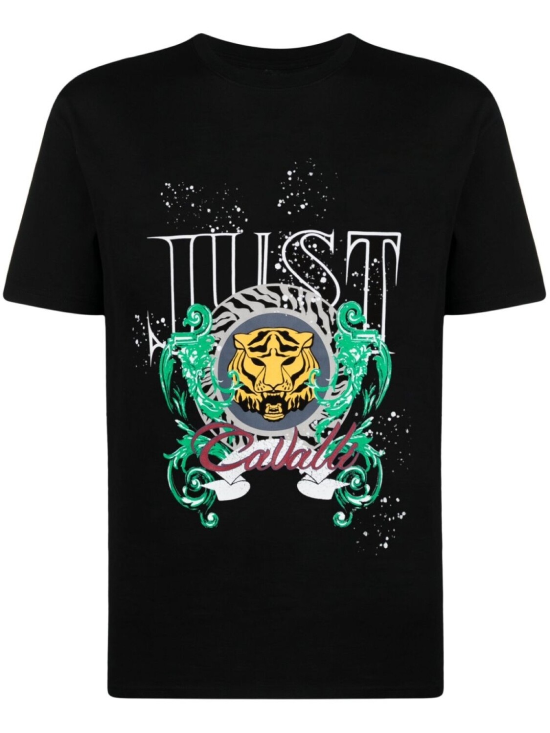 

Just Cavalli футболка с логотипом, черный