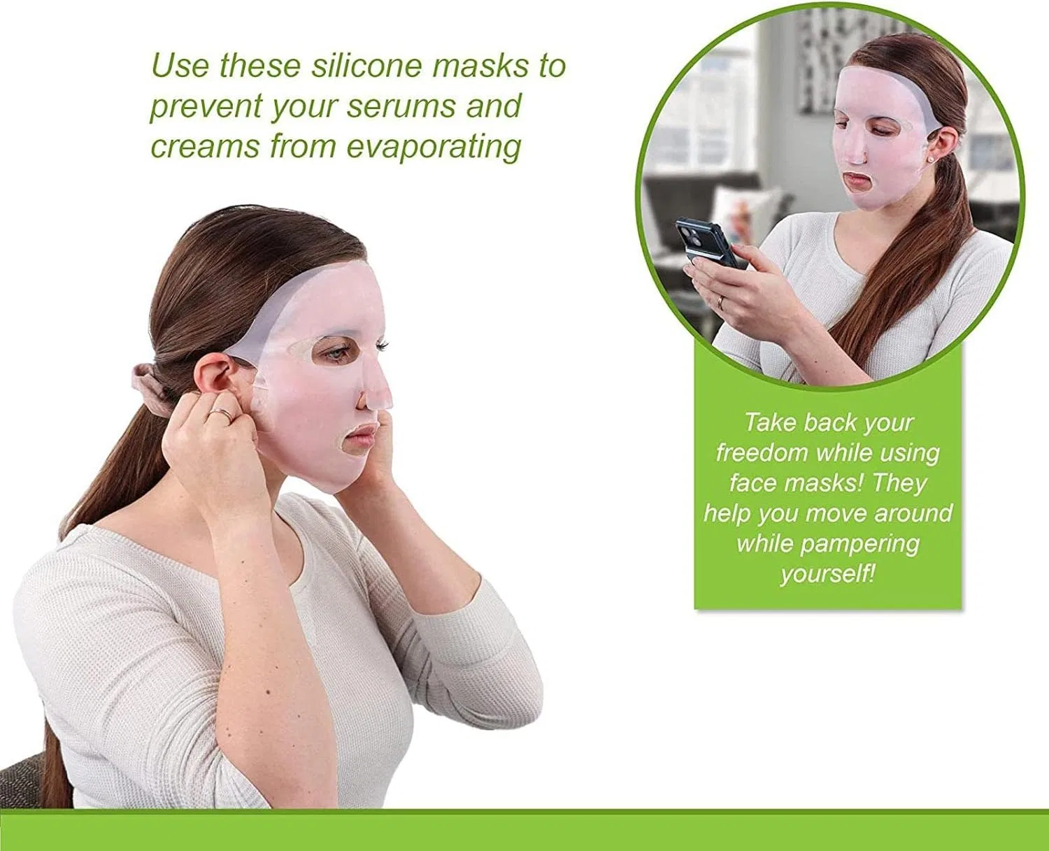 Сыворотка Winter Flower — Силиконовая 3D увлажняющая — фото 3