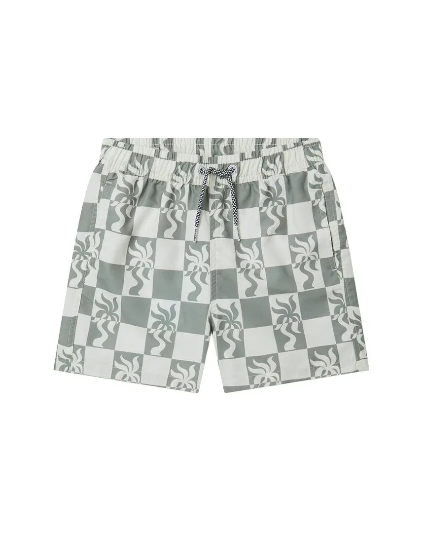 Плавки Boardies Clara Palm Swim Short Boardies, зеленый