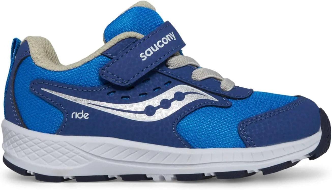 Детские кроссовки Saucony Unicony Ride Jr, синий/серебристый — фото 2