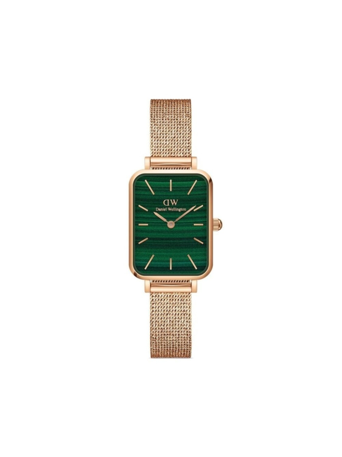 

Наручные часы Quadro Pressed Melrose 20x26 мм Daniel Wellington, зеленый