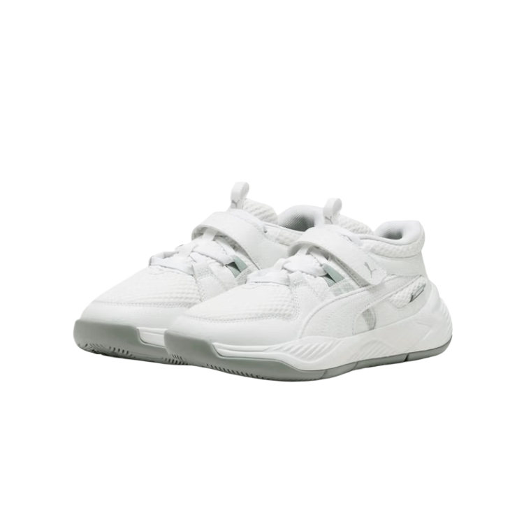 Uproar Slip Resistant Kids Lifestyle Shoes PUMA, белый — фото 2