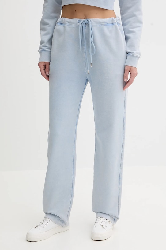 

Хлопковые спортивные брюки Moschino Jeans, синий