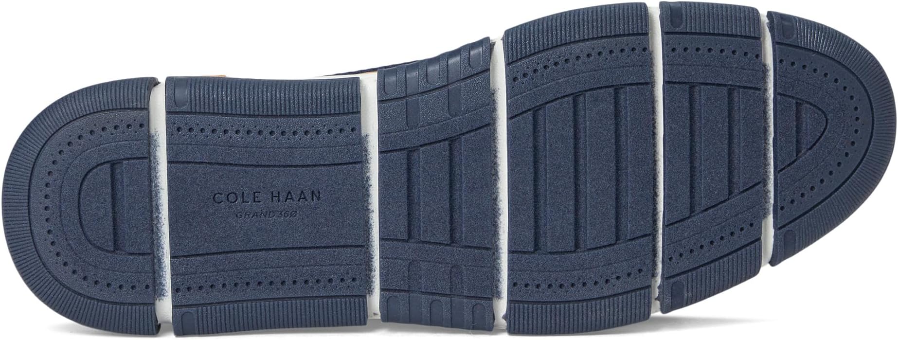 Лоферы Cole Haan Zerogrand Revel Stitchlite Venetians, Navy Knit/Croc Print — фото 3