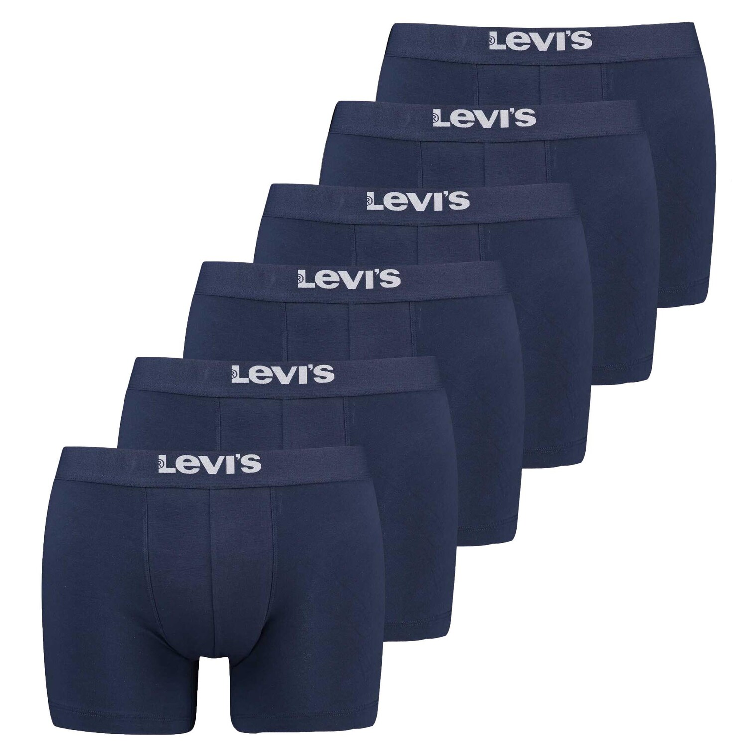 

Боксеры Levi´s Boxershort 6 шт, темно-синий