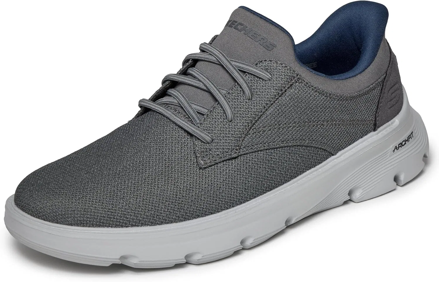 Туфли Skechers Men's Arch Fit Garza - ChapmanBungee, Char Anthracite