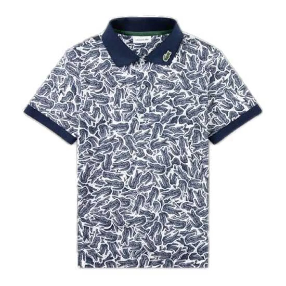 

Поло с коротким рукавом Lacoste Kids 947127, белый