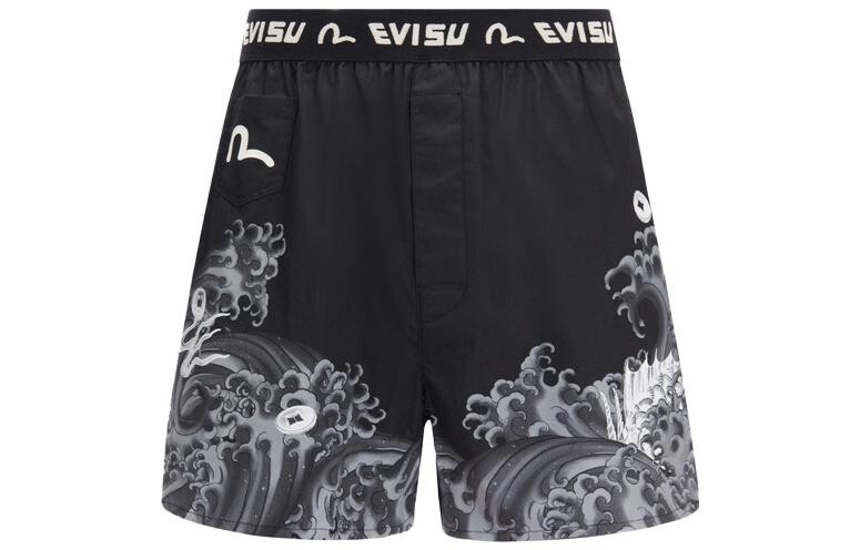 

EVISU Мужские боксеры, Черный