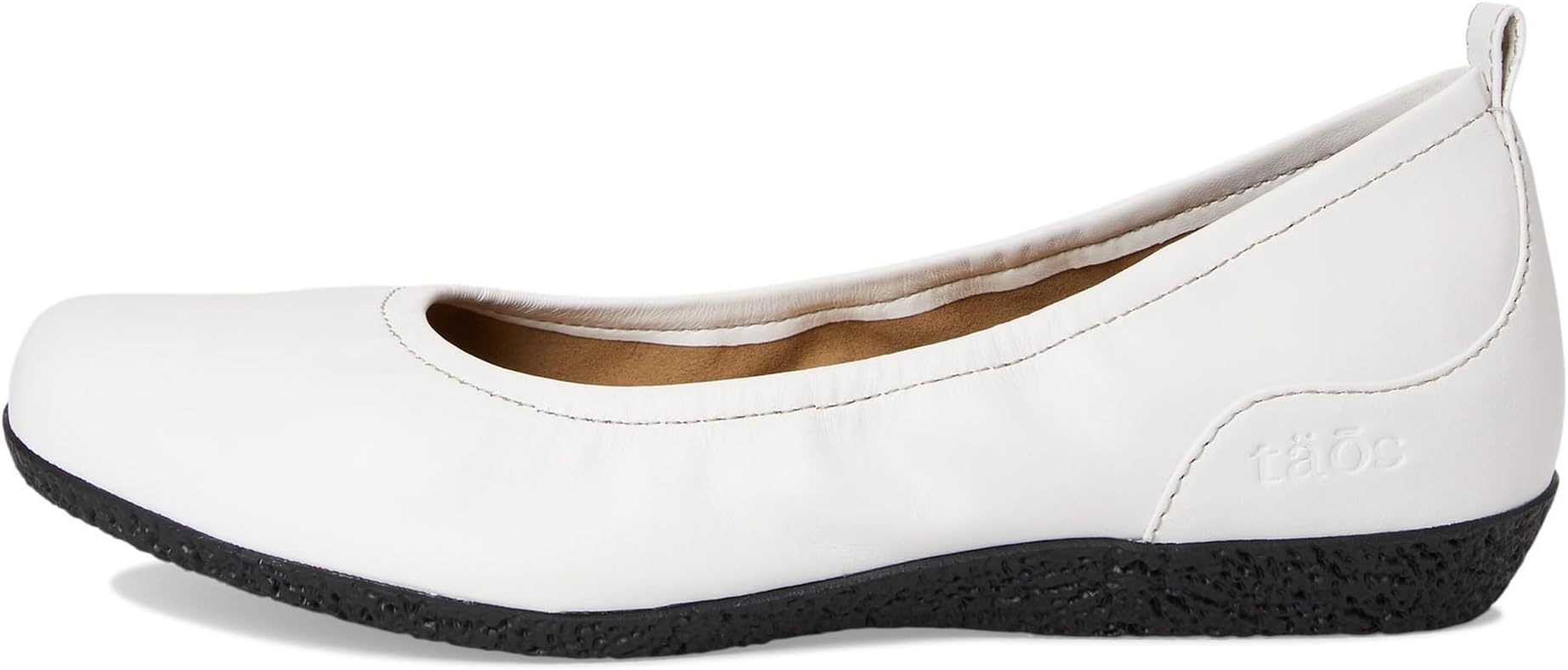 Балетки Taos Footwear Chit Chat, белый — фото 4