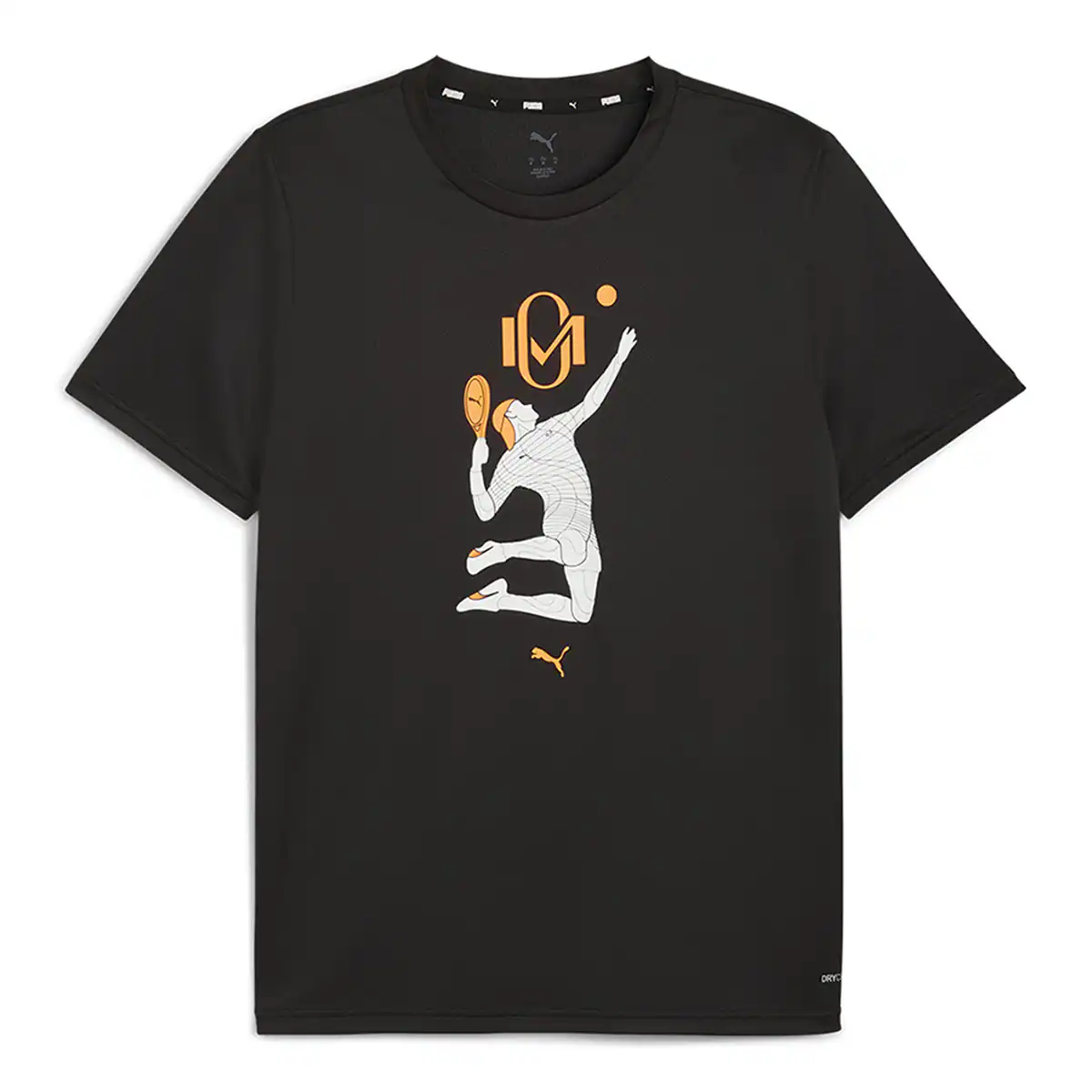 

Мужская футболка Momo Graphic Tee Puma Padel, чёрный